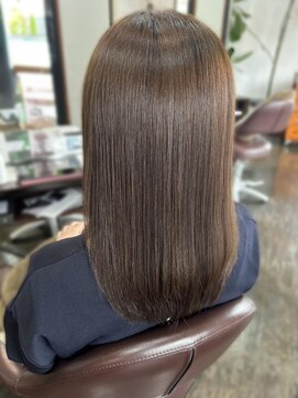 ラリュエル 江曽島店(La Ruelle.) 髪質改善カラー