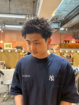 エディ(Edy) メンズスパイキーショート刈り上げスパイキーボックスショート