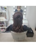 ルノンルージュ(Renon Rouge)&nbsp;ハーフアップカチモリ