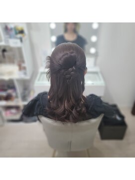 ルノンルージュ(Renon Rouge) ハーフアップカチモリ