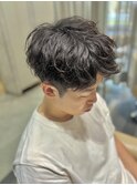 【Labimani】無造作スパイラルパーマ