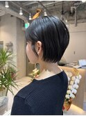 骨格美人丸みショート♪【上岡】