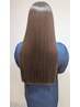 【気になるくせ毛を矯正】ヘアリセッター+カット+トリートメント+縮毛矯正