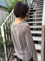 ナインセンス 下北沢(9_________nine sense)&nbsp;ブラウン ショート ボブ