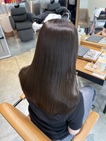 アヴァンスアンス 広島袋町店(AVANCE.ens)&nbsp;髪質改善トリートメントと暗めカラー