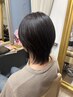 縮毛矯正カット付き《ショートの方》楽楽楽！16,500～