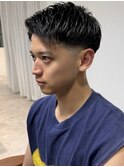 フェードカット　ショートヘア　名古屋駅/メンズ/眉毛