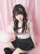 ヘアセットクラン リリー 東梅田店(hair set Clan lily)&nbsp;ハーフポニー/梅田ヘアセット