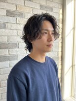 ルシード スタイル リコット(Lucido Style Ricotto)&nbsp;トレンド好感度抜群爽やかモテ髪センターパートニュアンスパーマ