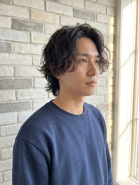 ルシード スタイル リコット(Lucido Style Ricotto) トレンド好感度抜群爽やかモテ髪センターパートニュアンスパーマ