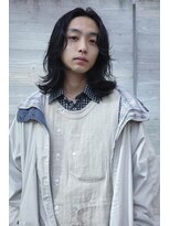 ブークル(boucle) メンズロング ロン毛男子 レイヤーロング 緩めパーマ