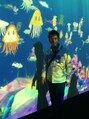 髪質改善ヘアサロン モアビー(More B) 子供と行ったお魚水族館♪