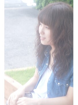 エアリー ヘアーデザイン(airly hair design) セミロング&ウェーブ