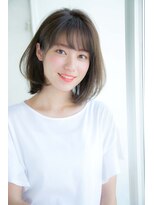 アンアミ オモテサンドウ(Un ami omotesando) 【Un ami】 大人かわいい 小顔ひし形ボブ 松井幸裕