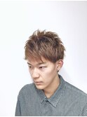 クセ毛を活かしたツーブロックショート☆彡ライトアッシュ