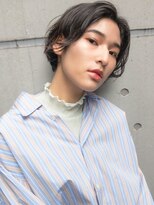 ヘアサロンエムフィス 池袋東口(HAIR SALON M Fe's) 黒髪☆毛先パーマのショート