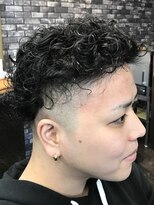 バーバーサロン ヘアージェニック(BarBer Salon Hair Genic) Genic  パーマスタイル