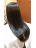 【人気★美しい髪へ♪】カット+縮毛矯正＋艶トリートメント　￥17800