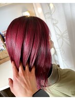 ヘアーファクトリーフリーフラップ(Hair Factory FREE FLAP) プラムピンク