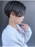 【morio池袋】綺麗でかっこいい黒髪ショート♪