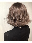 ハイトーンミルクティーカラー