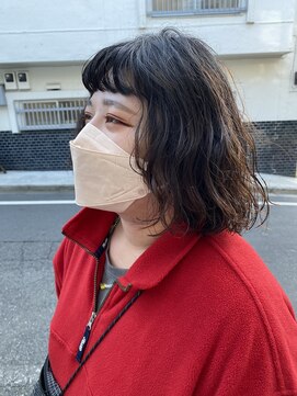 ロイジー(roijir) roijir表参道×ボブパーマ*オン眉カット