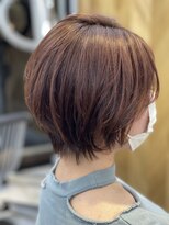 カーサ バイ ハミュウ たまプラーザ(CASA by Humium)&nbsp;20代30代大人可愛いブランジュ小顔耳掛けショート