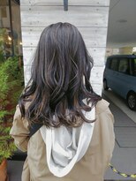 ネオリーブチノ 登戸店(Neolive cino)&nbsp;白髪馴染ませハイライト ミディアム