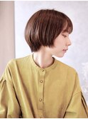 前下がり/マッシュショート/似合わせカット/センター北