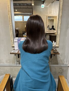 リエコー(RE'ECHO) 艶カラー/髪質改善トリートメント/カット/枝毛カット