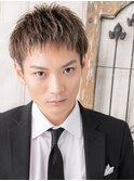 外国人風カラーでモテる！ツーブロックショートe仙台