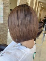 グランデュール 焼津店(GRANDEUR)&nbsp;【GRANDEUR焼津店】切りっぱなしボブ