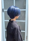 ハンサムショート×ダークネイビー☆