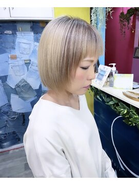 トーク 伊丹本店(TAL'KE) TAL'KE/ブロンドベージュ×ローライト_1120