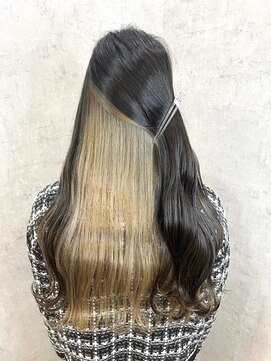 テトテ 三宮店(Tetote) /ヘルシースタイル/シルキーベージュインナーカラー/