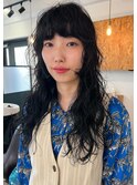 【ON】リラックスロング　× ウェーブヘアー