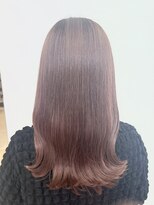 アッシュ 十日市場店(Ash)&nbsp;ブリーチ1回　ピンクベージュ