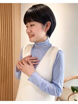 ロンドプロフィール 浦和(Lond profil)&nbsp;中川　前髪カット顔まわり似合わせ外ハネくびれレイヤーミディ