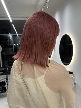 ナイロンバイセレクション(NYLON by Selection.) pink orange