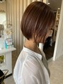 ルリノエ(RURINOE)&nbsp;ミディアム　ボブ　ショートカット得意です！是非ご相談ください