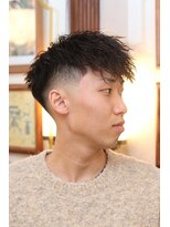 バーバーショップ ダリー(BARBERSHOP DALIE) メンズツーブロックツイストスパイラルパーマ