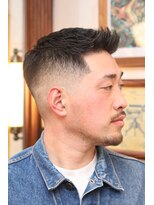 バーバーショップ ダリー(BARBERSHOP DALIE) フェザーアップバーバースタイル