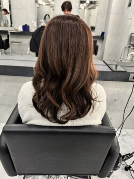 エンディアリング 東銀座(Endearing) 銀座/東銀座/切りっぱなしボブ/エアリーロング/ブラウン