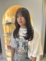 ロンド パルティール 大宮(Lond partir)&nbsp;内巻きレイヤースタイルダークグレージュカラー