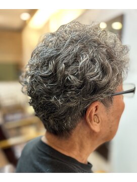 ヘアー グリーン(hair green) 40代50代60代オシャレメンズ/ショートウエーブ