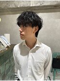 塩澤太一 シャドウパーマ 癖毛風 無造作パーマ 新宿