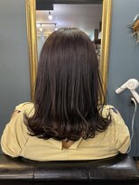 ユニコヘア(unico hair) ラベンダー×裾カール