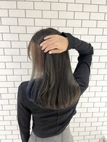 ノエル(noele)&nbsp;イヤリングカラー/ホワイトミルクティー×オリーブブラウン