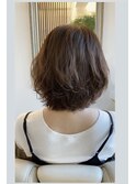 デジパ後ムース仕上げのみ◎オトナ柔らかミディアムスタイル