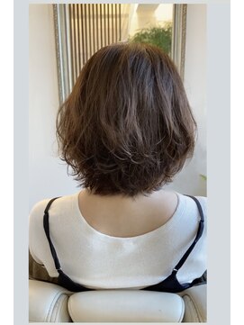 ヘアーアンドアイコーディネート マチルダ(MATILDA) デジパ後ムース仕上げのみ◎オトナ柔らかミディアムスタイル
